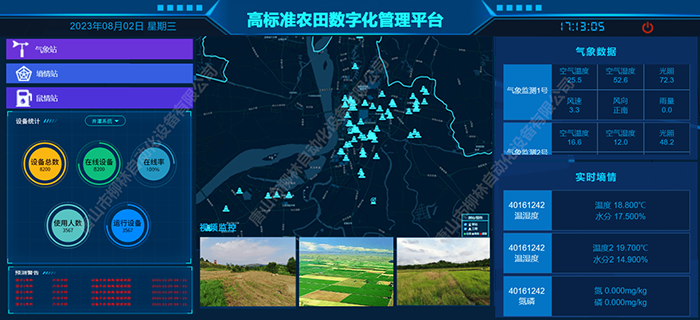 高標準農田數(shù)字化解決方案