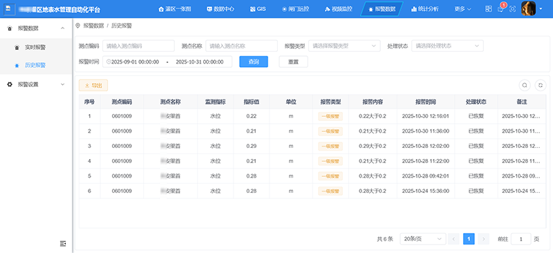 報(bào)警管理